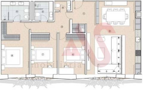 Apartamento T3 no Empreendimento BOSS GARDENS – Desde 539.000€