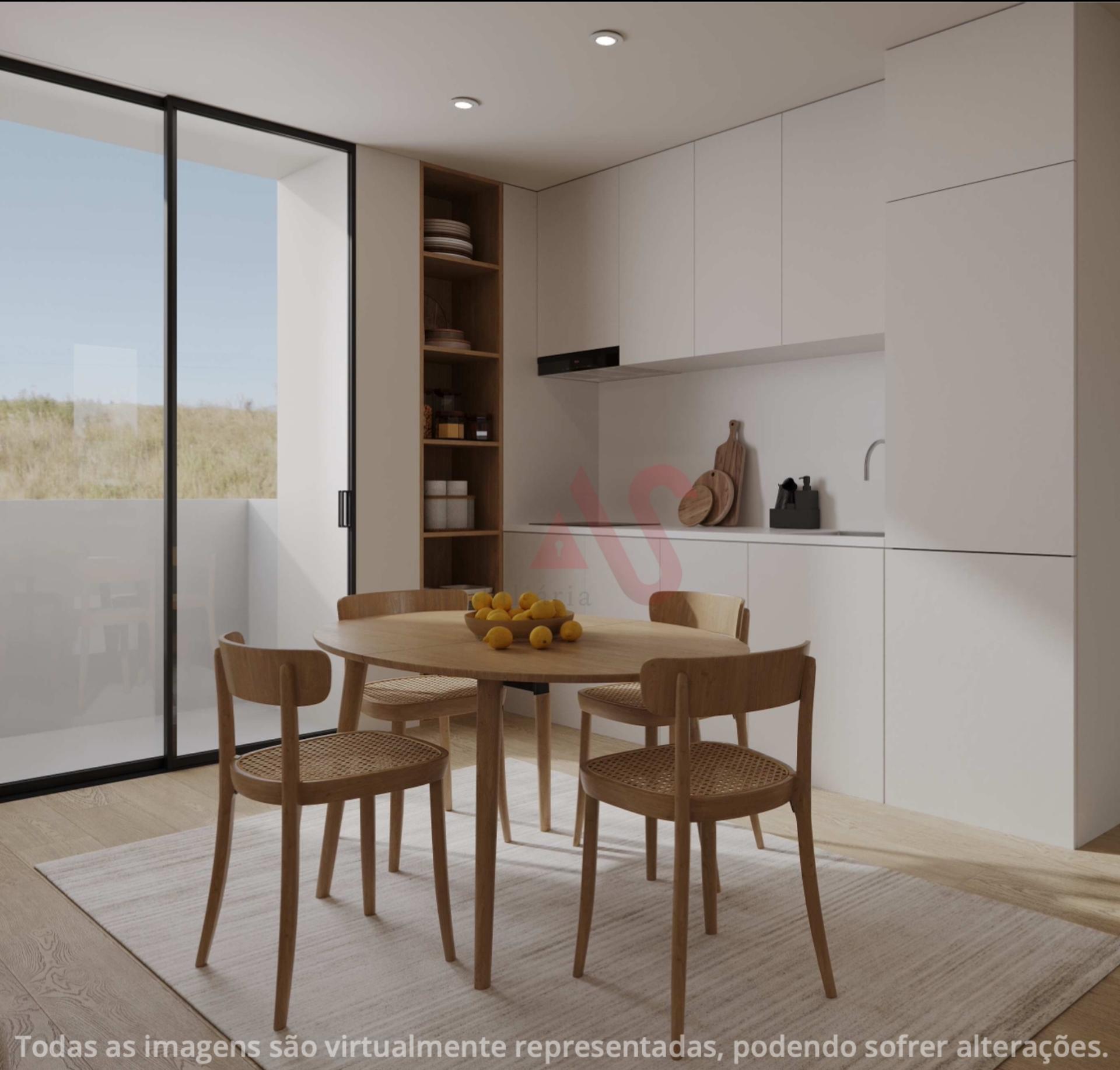 Apartamento T1+1 em construção localizado em Paranhos