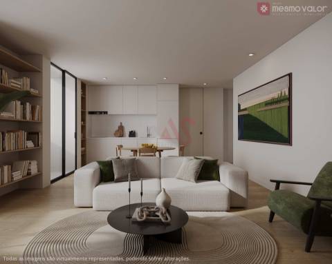 Apartamento T1+1 em construção localizado em Paranhos