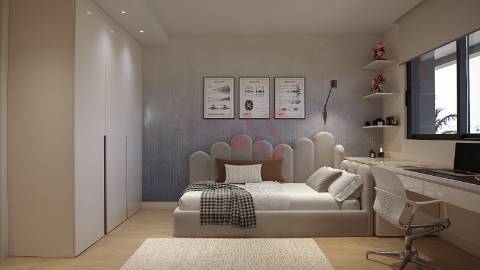 Apartamento T2 com suíte e Varanda localizado em Valongo