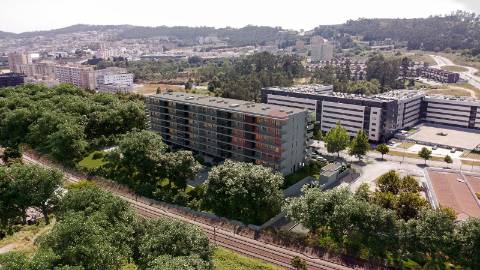 Apartamento T2 com suíte e Varanda localizado em Valongo