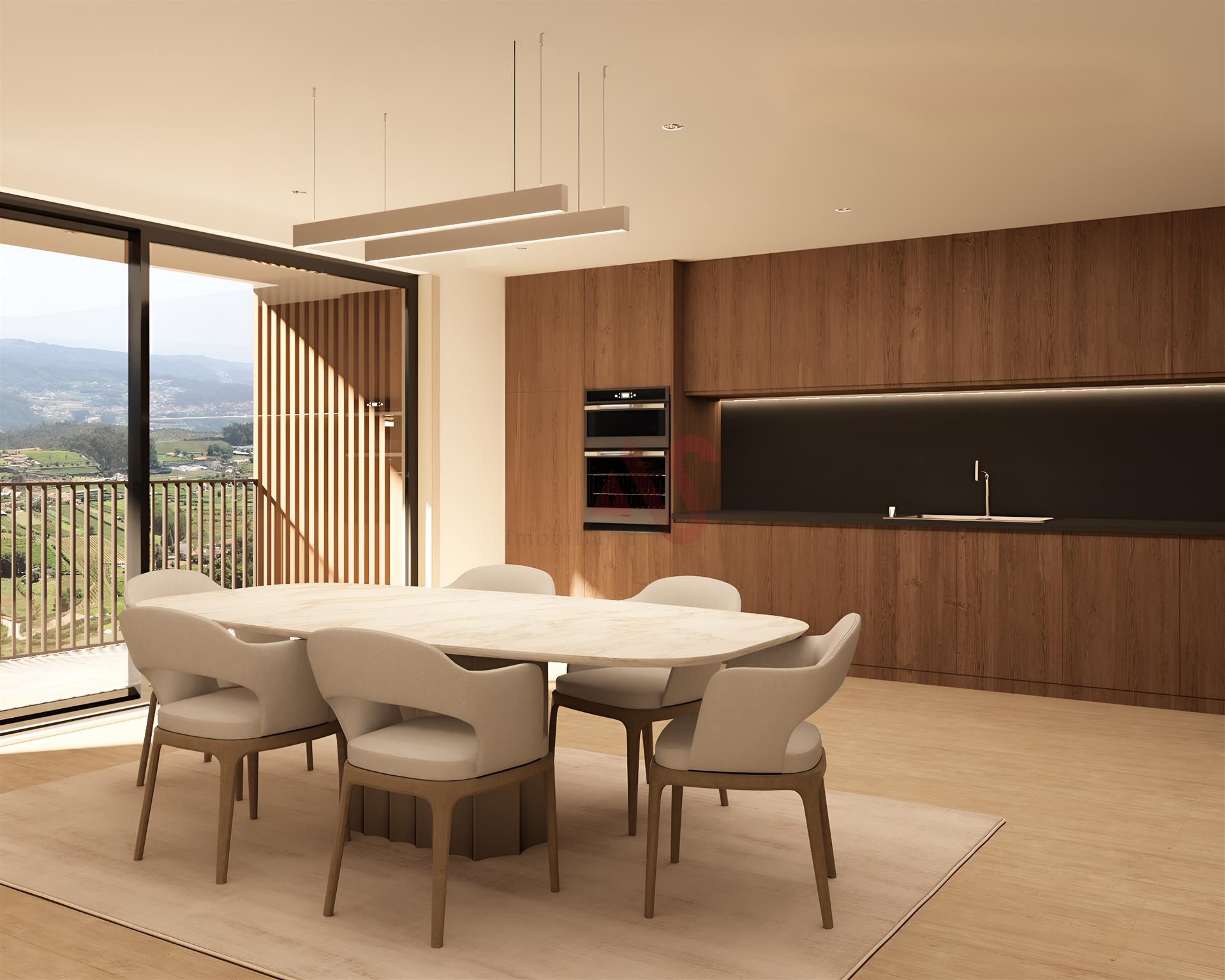 Apartamento T3 inserido no empreendimento Baltar 676, em Baltar – Paredes.
