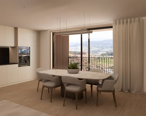 Apartamento T2 inserido no empreendimento Baltar 676, em Baltar – Paredes.