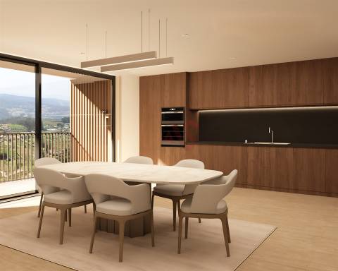 Apartamento T2 inserido no empreendimento Baltar 676, em Baltar – Paredes.