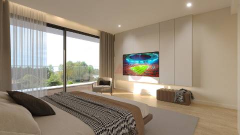 Moradia Térrea localizado em Grijo com 3 suítes e jardim