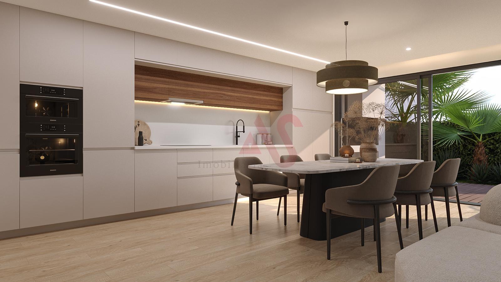 Moradia Térrea localizado em Grijo com 3 suítes e jardim