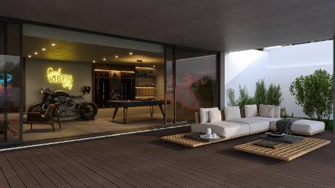 Moradia Térrea localizado em Grijo com 3 suítes e jardim