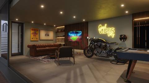 Moradia Térrea localizado em Grijo com 3 suítes e jardim