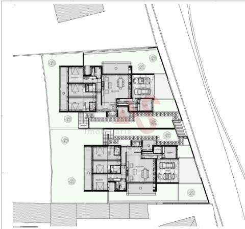 Moradia Térrea localizado em Grijo com 3 suítes e jardim