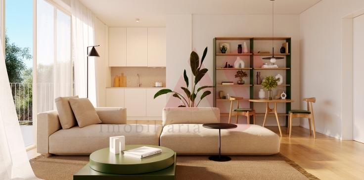 Apartamento T0 Duplex no Moinho de Vento Flats – Leça da Palmeira com Terraço e Varanda