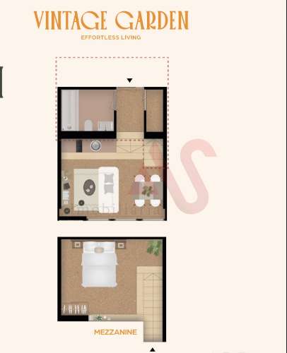 Apartamento T1 localizado no Gardens Vintage, Porto