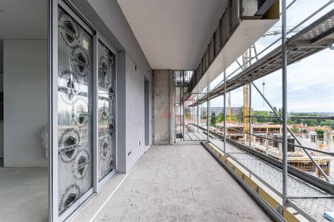 Apartamento T1 com varanda localizado no empreendimento Alta Vista