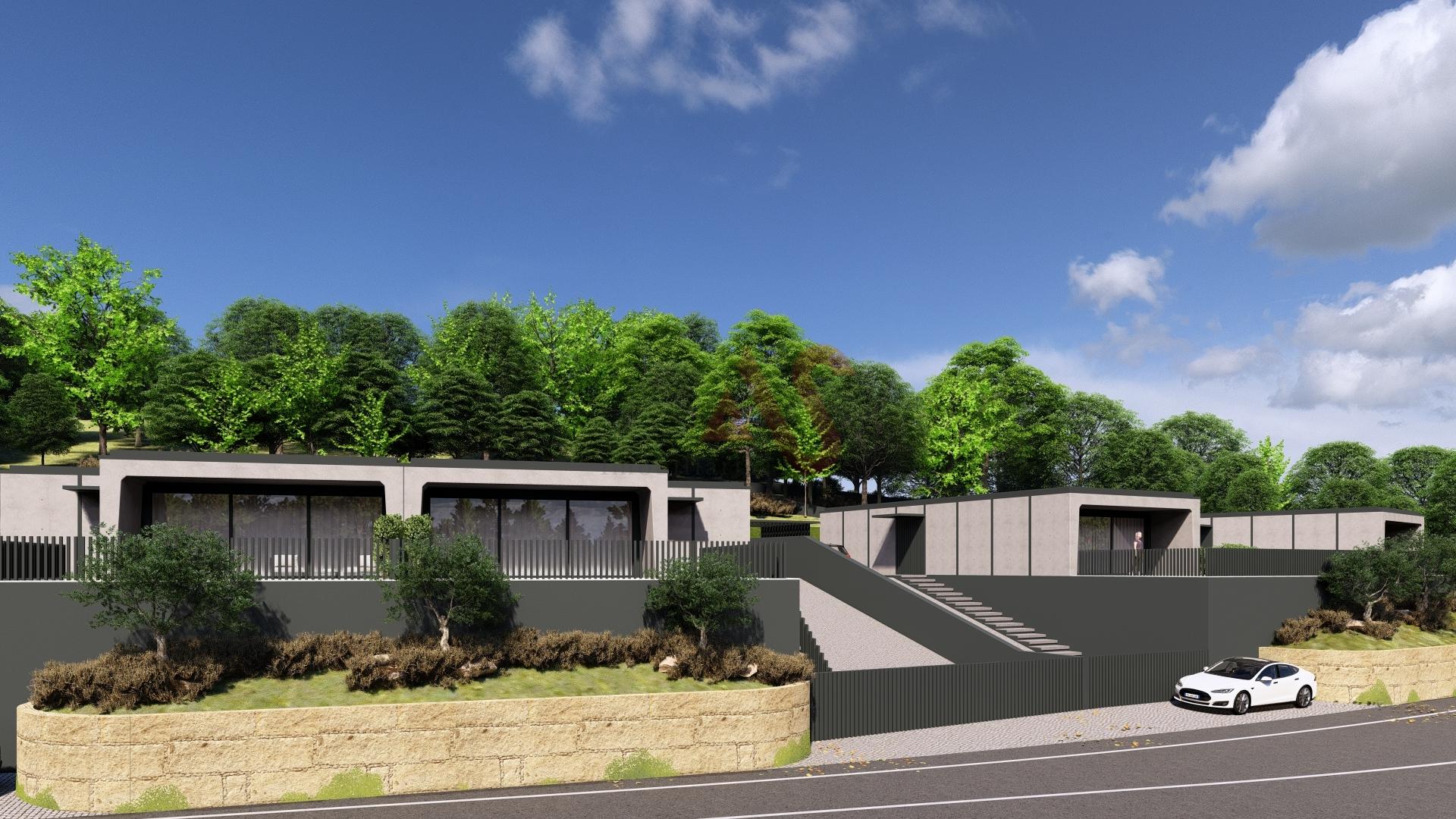 Moradia Térrea T3 com Piscina | Nova | Leitões, Guimarães