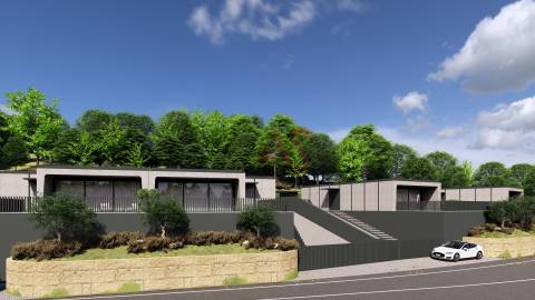 Moradia Térrea T3 com Piscina | Nova | Leitões, Guimarães
