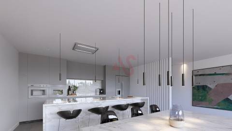 Moradia Térrea T3 com Piscina | Nova | Leitões, Guimarães