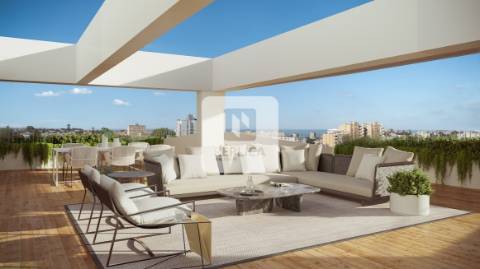 Apartamento T2 com Terraço - Empreendimento PRISMA - Boavista