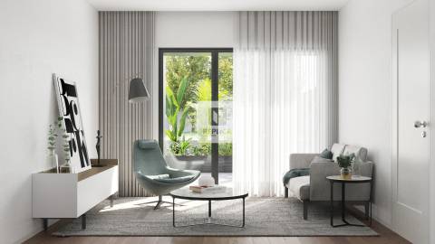 Apartamento T1 com Varanda próximo do Palácio de Cristal