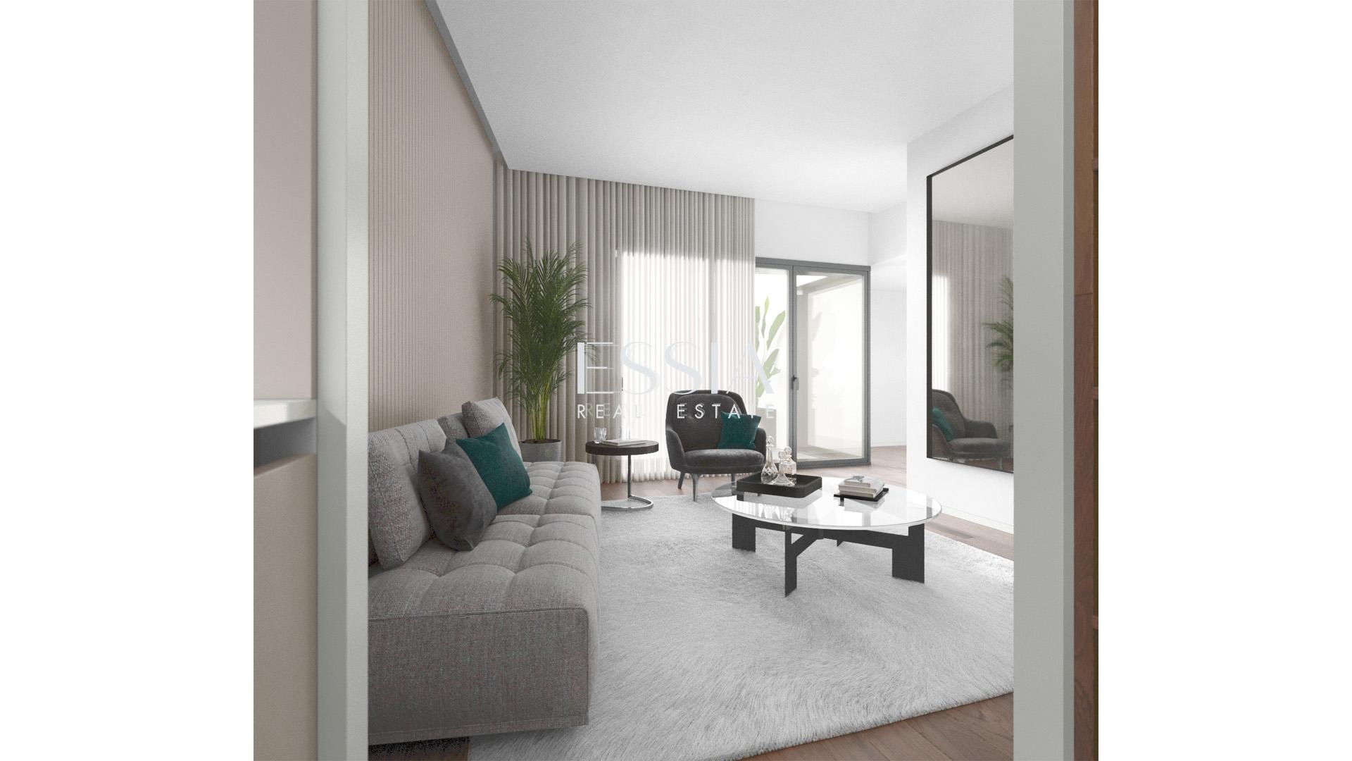 Apartamento T1+1 com Jardim de 31m2 próximo do Palácio de Cristal