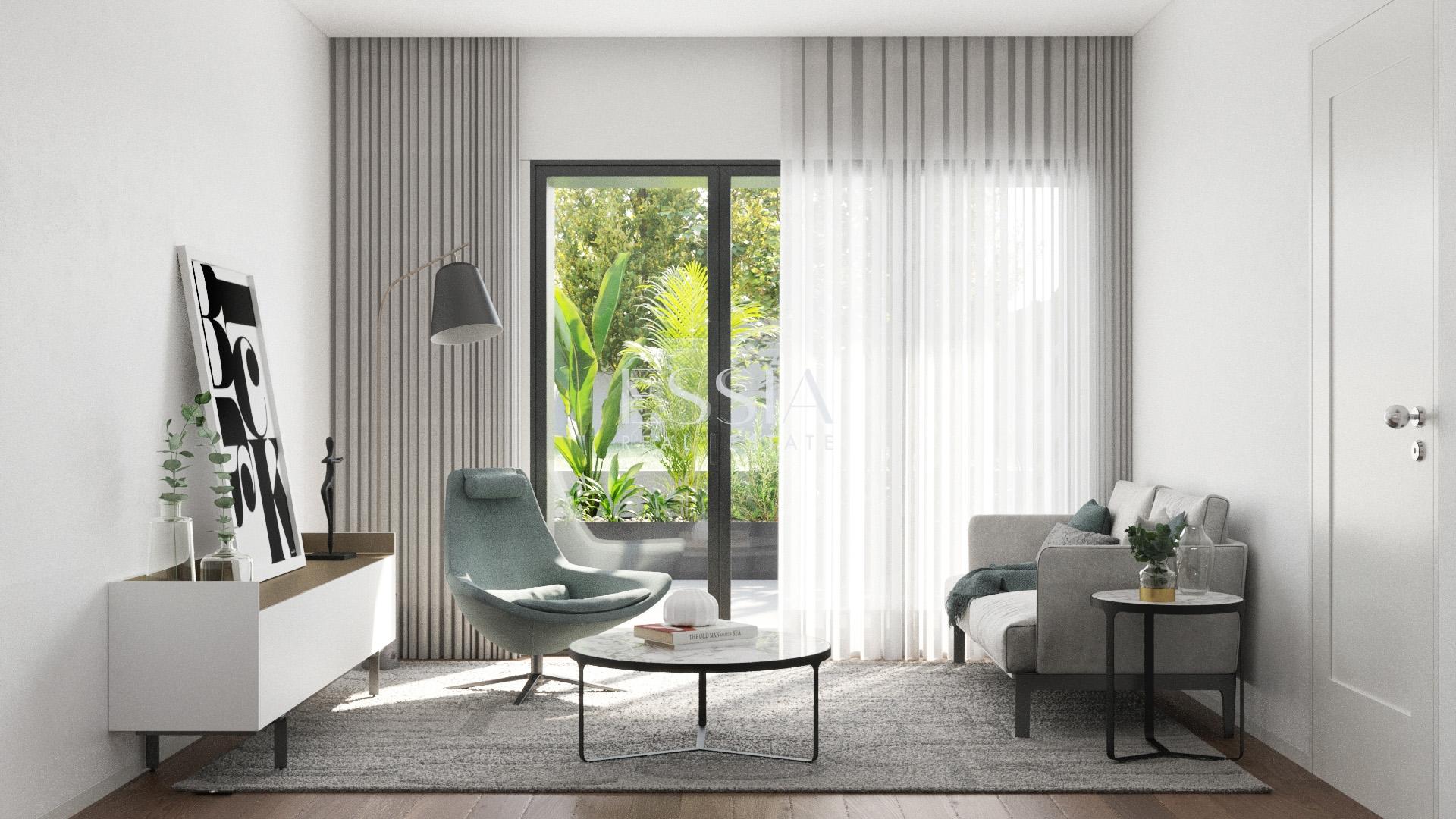 Apartamento T1+1 com Jardim de 31m2 próximo do Palácio de Cristal