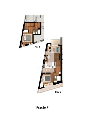 Apartamento T2 Duplex com 2 Varandas próximo do Palácio de Cristal