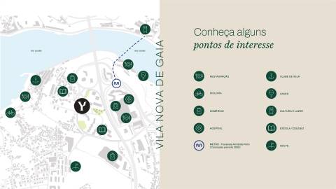 Apartamento T3 com Terraço de 35.77m2 nos Jardins D`Arrábida em Vila Nova de Gaia