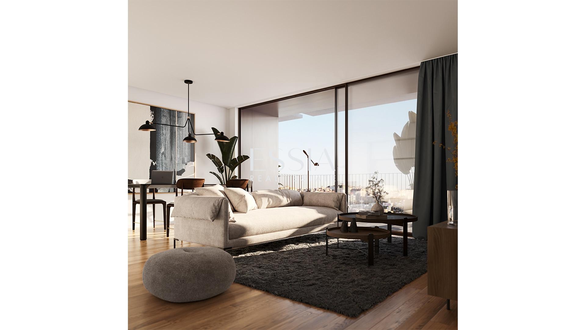 Apartamento T3 com Terraço de 91m2 nos Jardins D`Arrábida em Vila Nova de Gaia