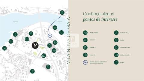 Apartamento T3 com 2 Varandas nos Jardins D`Arrábida em Vila Nova de Gaia