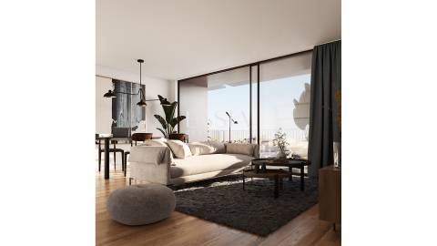 Apartamento T3 com 2 Varandas nos Jardins D`Arrábida em Vila Nova de Gaia