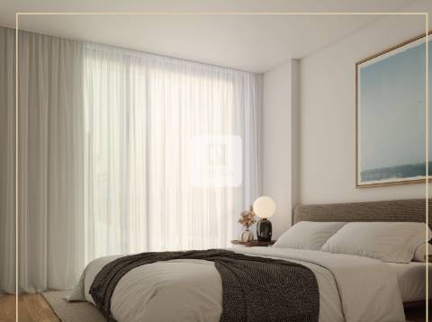 Apartamento T3 com 2 Varandas Vistas Rio e Mar nos Jardins D`Arrábida em Vila Nova de Gaia