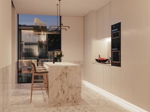 Apartamento T2 com 3 Varandas e Garagem  - 2ª Linha de Mar na Foz do Douro