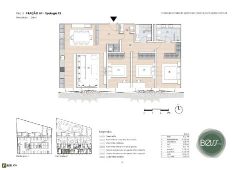 Apartamento T3 com Garagem em Paranhos