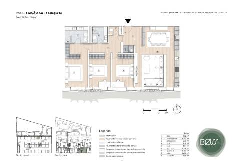 Apartamento T3 com Garagem em Paranhos
