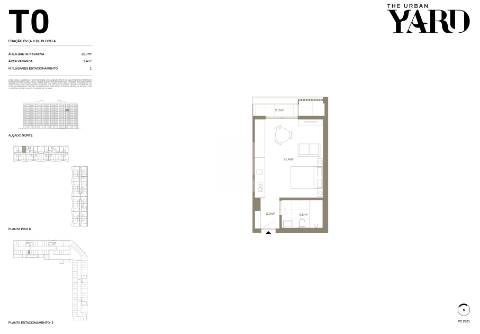 Apartamento T0 com Varanda e Garagem | Empreendimento The Urban Yard