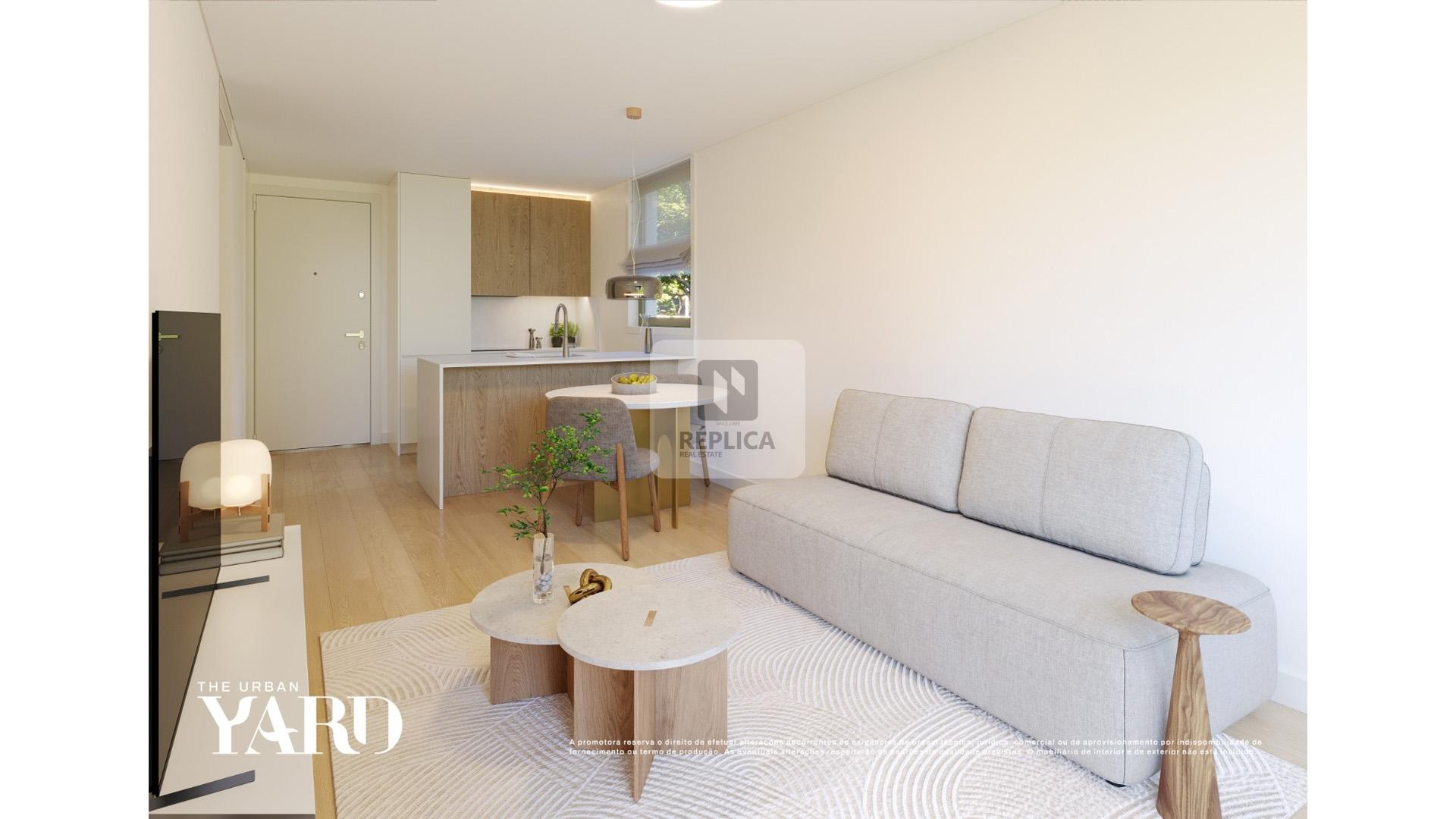 Apartamento T0 com Varanda no The Yard Urban