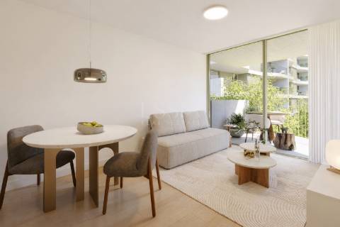 Apartamento T0 com Varanda no The Yard Urban