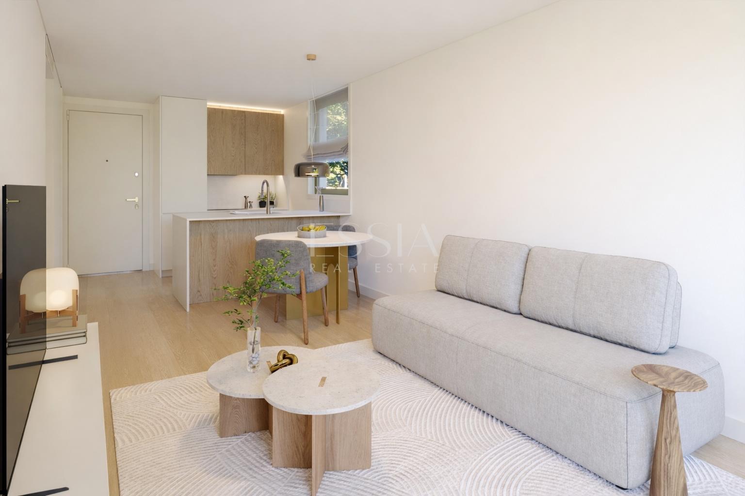 Apartamento T0 com Varanda no The Yard Urban