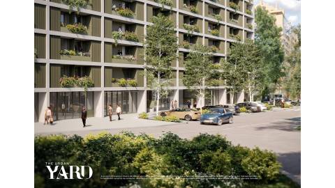 Apartamento T0 com Varanda no The Yard Urban