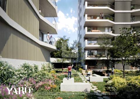 Apartamento T2 com Varanda de 15m2 e Garagem &#124; Empreendimento The Urban Yard