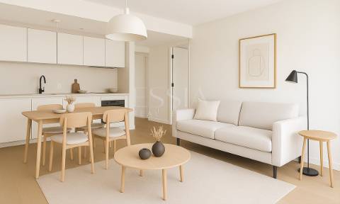 Apartamento T1 Novo com Vistas Rio Douro no LYNQ