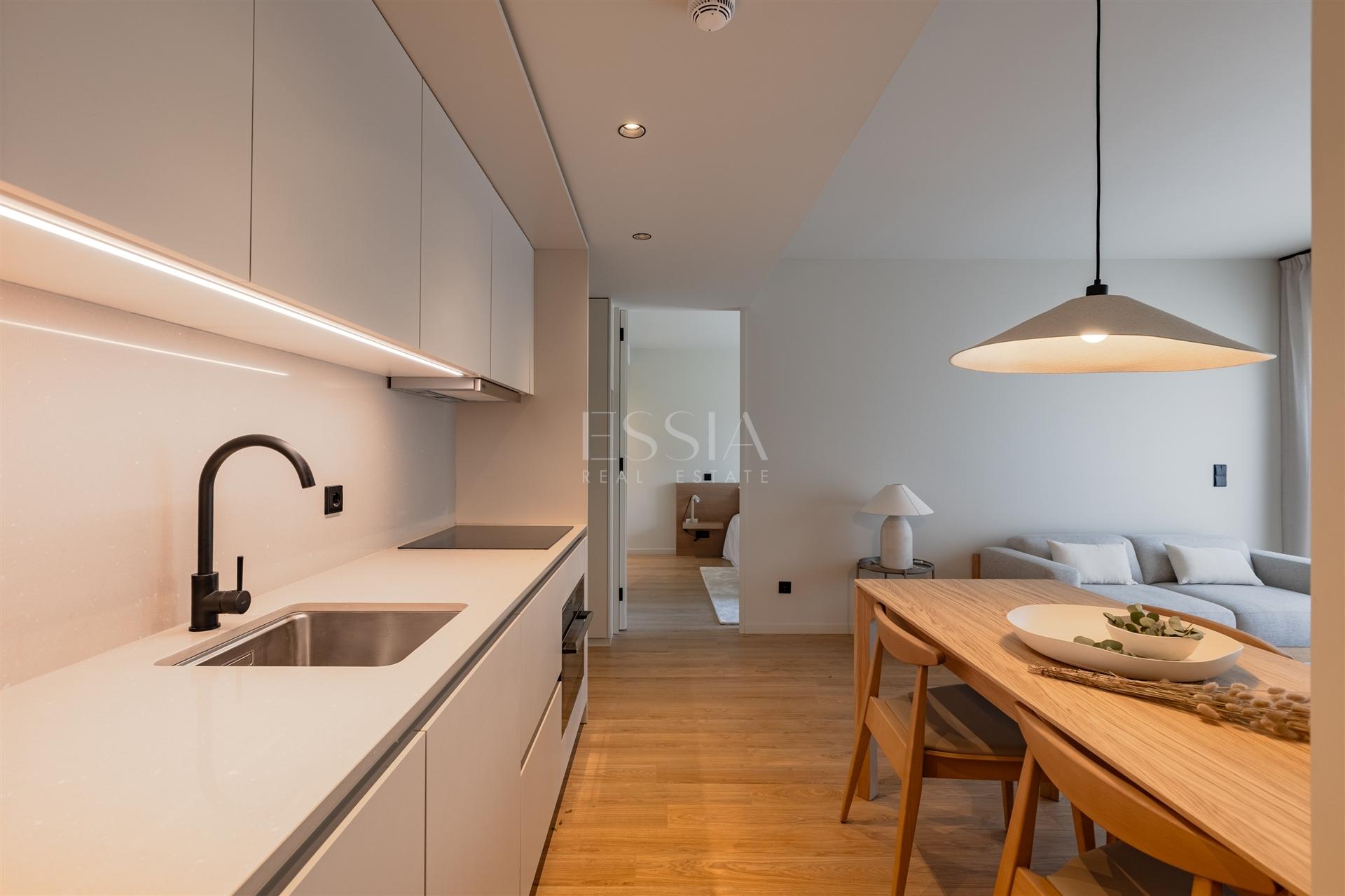 Apartamento T1 Novo com Varanda e Garagem no LYNQ, próximo da Câmara de Gaia