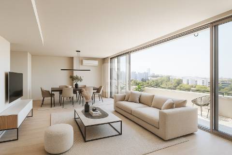 Penthouse T3 Duplex comTerraços e Vista Rio Douro