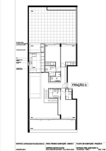 Apartamento T3 com Terraço e Vista Rio Douro | Cais do Cavaco