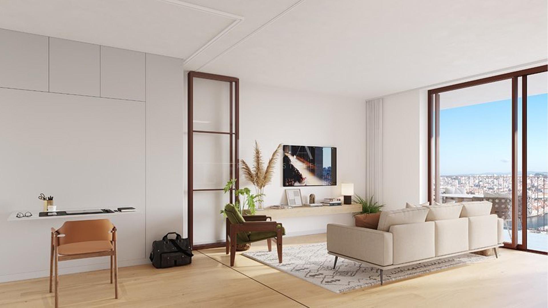 Apartamento T2 com Varanda no Douro Design District em Gaia