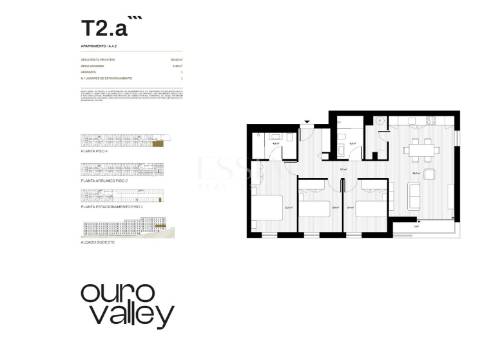 Apartamento T3 com Varanda e Garagem no Ouro Valley