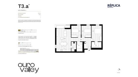 Apartamento T3 com Varanda e Garagem no Ouro Valley