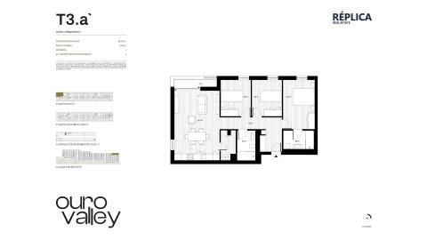Apartamento T3 com Varanda e Garagem no Ouro Valley