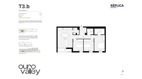 Apartamento T3 com Varanda e Garagem no Ouro Valley