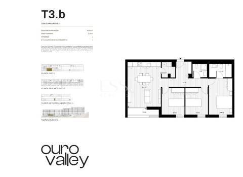 Apartamento T3 com Varanda e Garagem no Ouro Valley