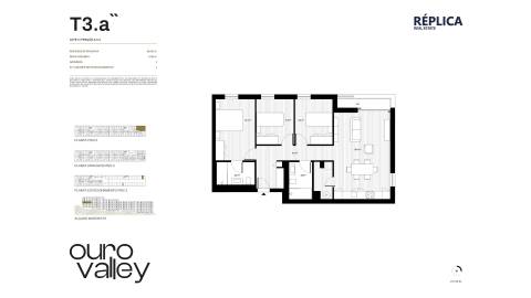 Apartamento T3 com Varanda e Garagem no Ouro Valley