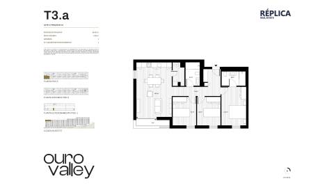 Apartamento T3 com Varanda e Garagem no Ouro Valley